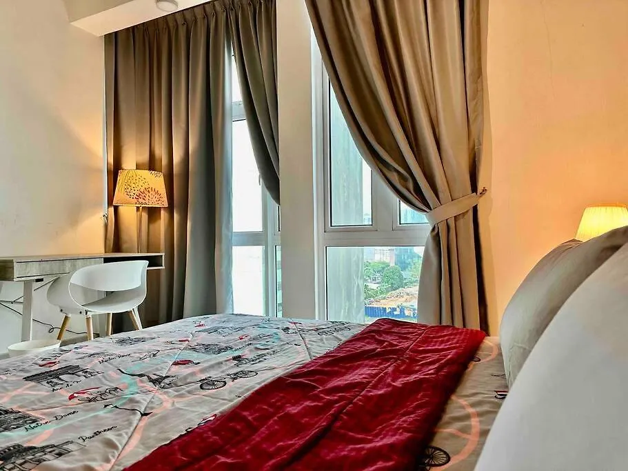 Aesthetic Home Twin Galaxy -2Br- Free Shuttle Bus By Cowidea Τζόχορ Μπάχρου Διαμέρισμα