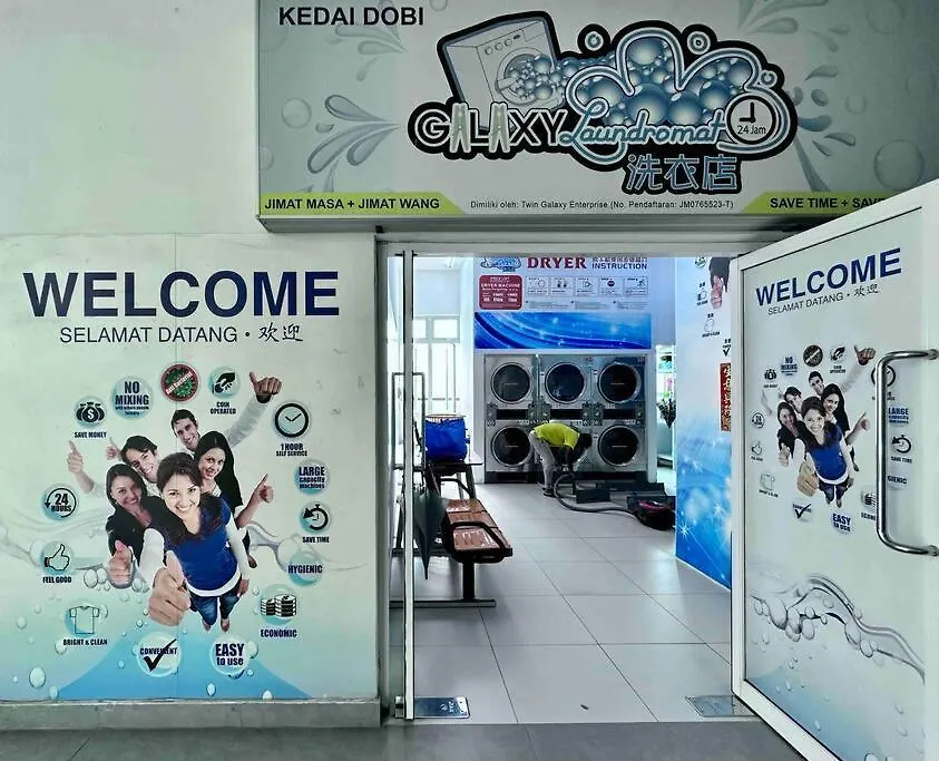 Aesthetic Home Twin Galaxy -2Br- Free Shuttle Bus By Cowidea Johor Bahru Daire
