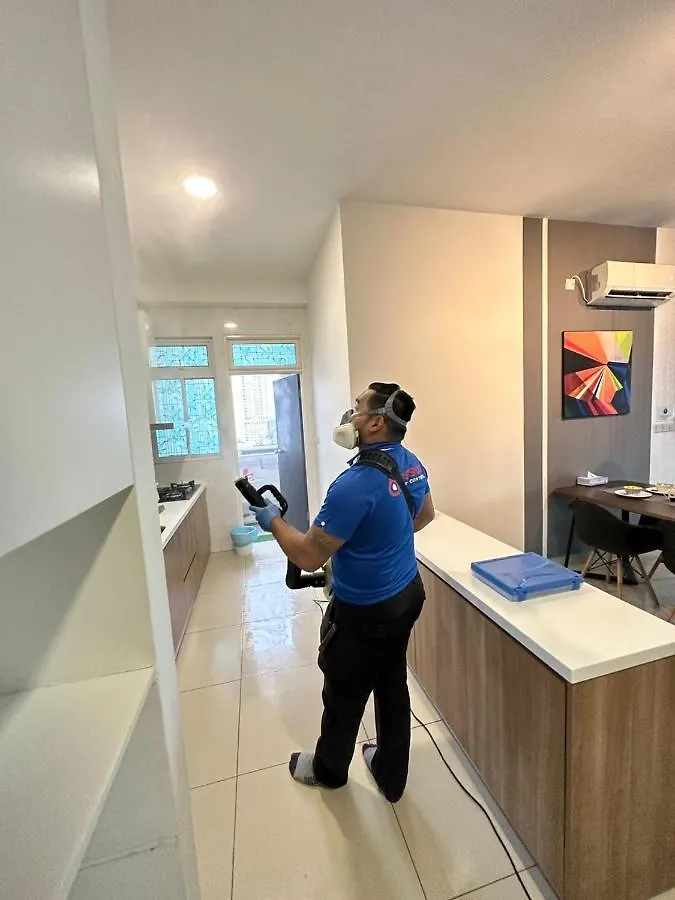 Διαμέρισμα Aesthetic Home Twin Galaxy -2Br- Free Shuttle Bus By Cowidea Τζόχορ Μπάχρου